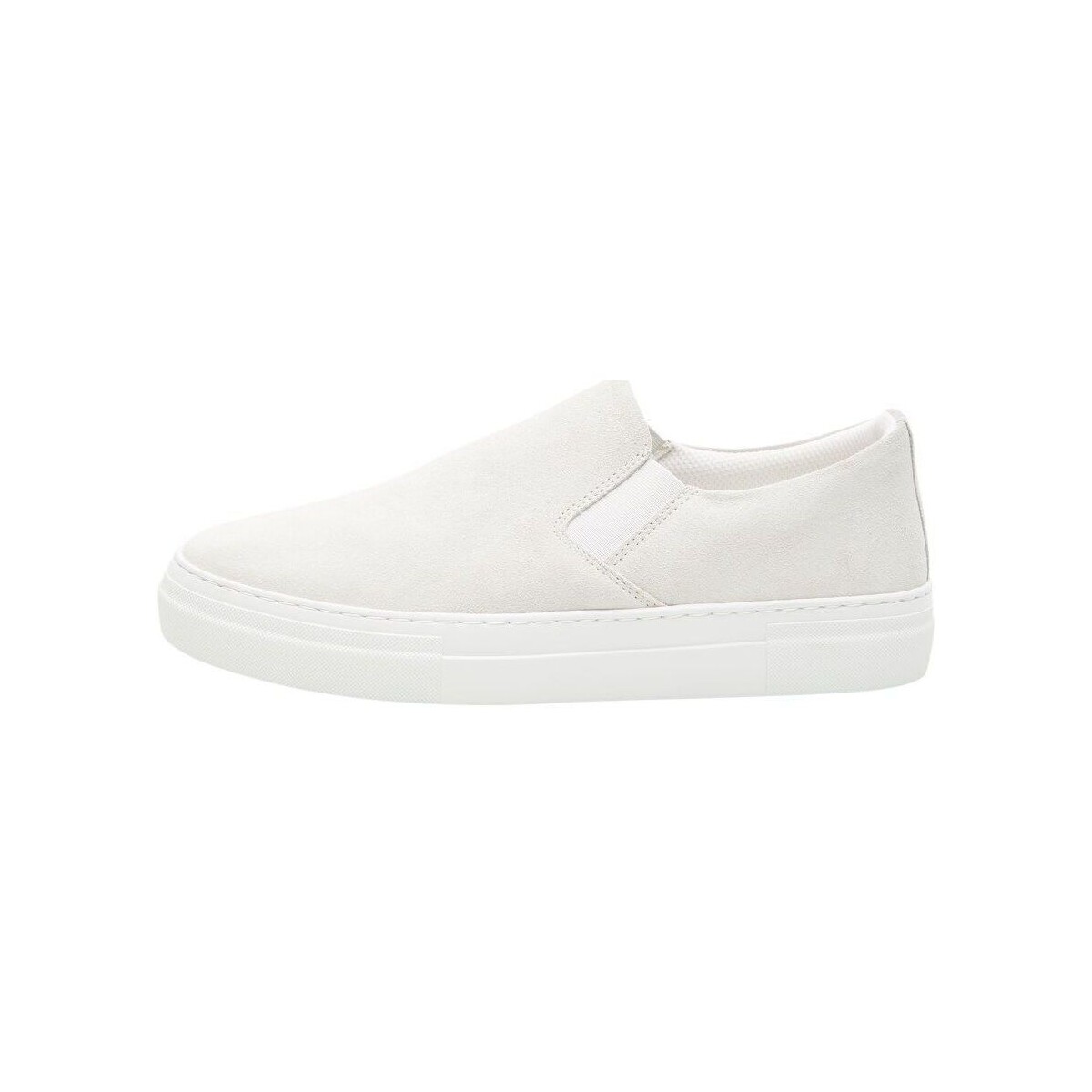 Chaussures Homme Baskets mode Selected 16072983 DAVID CHUNKY-WHITE Blanc