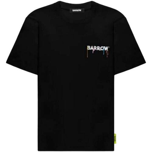 Vêtements Homme T-shirts manches courtes Barrow  Noir