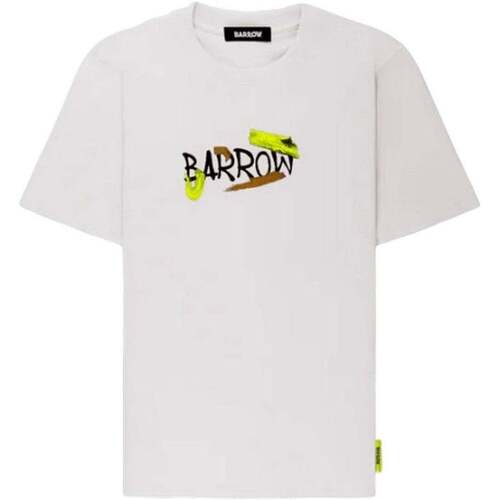 Vêtements Homme T-shirts manches courtes Barrow  Blanc