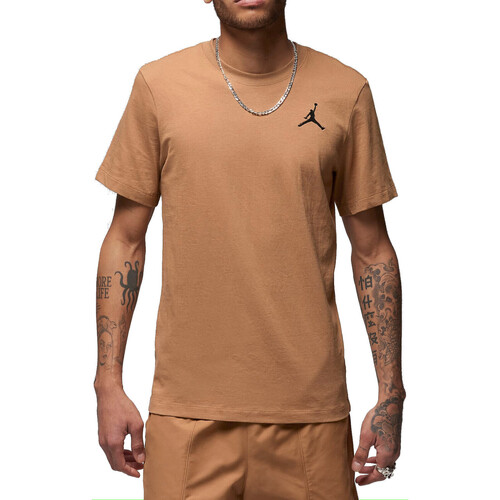 Vêtements Homme T-shirts manches courtes Nike DC7485 Beige