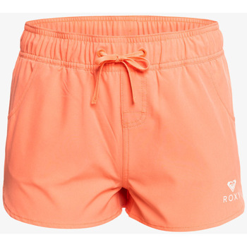 maillots de bain roxy  - short de bain - orange corail 