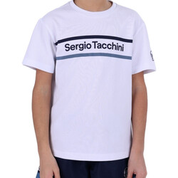 Vêtements Enfant OFFREZ LA MODE EN CADEAU Sergio Tacchini T-SHIRT ENFANT  MIKKO BLANC Blanc