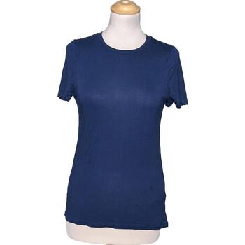 Vêtements Femme Noisy may Pullover crema Naf Naf top manches courtes  36 - T1 - S Bleu Bleu