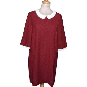robe courte mademoiselle r  robe courte  40 - t3 - l rouge 