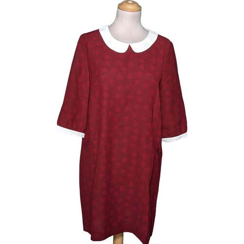 Vêtements Femme Robes courtes Mademoiselle R robe courte  40 - T3 - L Rouge Rouge