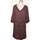 Vêtements Femme Robes courtes It Hippie robe courte  38 - T2 - M Violet Violet