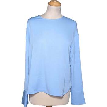 Vêtements Femme T-shirts & Polos Mango top manches longues  36 - T1 - S Bleu Bleu