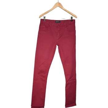 jeans bonobo  jean slim homme  40 - t3 - l rouge 