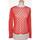 Vêtements Femme T-shirts & Polos Only top manches longues  36 - T1 - S Rouge Rouge