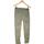 Vêtements Femme Pantalons Calvin Klein Jeans 38 - T2 - M Vert