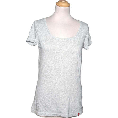 Vêtements Femme T-shirts & Polos Esprit top manches courtes  40 - T3 - L Gris Gris