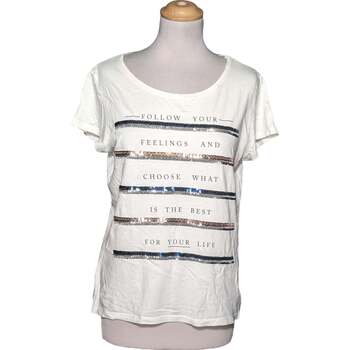 Vêtements Femme T-shirts & Polos Breal top manches courtes  40 - T3 - L Beige Beige