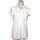 Vêtements Femme T-shirts & Polos Decathlon polo femme  36 - T1 - S Blanc Blanc