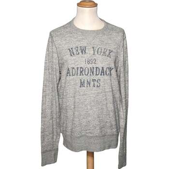 sweat-shirt abercrombie and fitch  sweat homme  42 - t4 - l/xl gris 