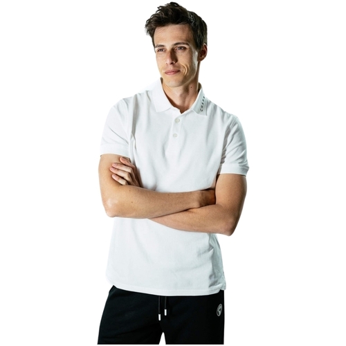 Vêtements Homme T Shirt Ref 61734 850 Beige Chabrand Polo  Ref 60518 806 Blanc Blanc