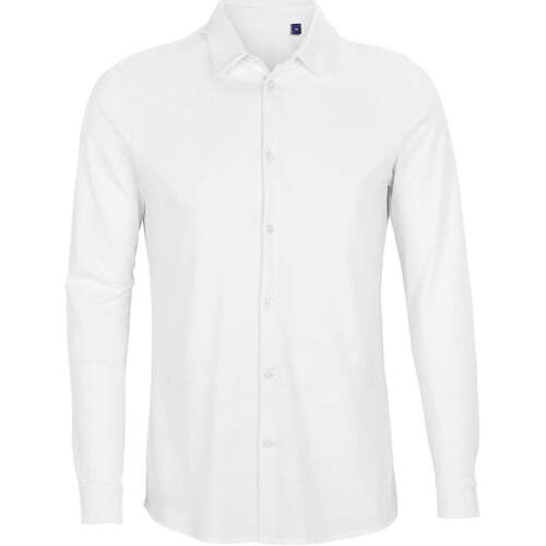Vêtements Homme Chemises manches longues Neoblu Basile Blanc
