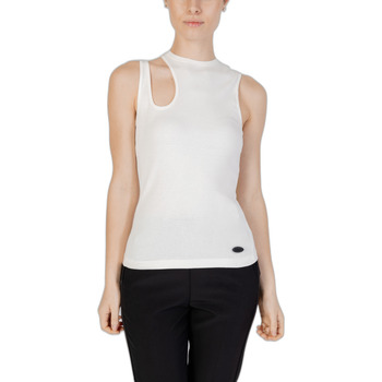 Vêtements Femme Débardeurs / T-shirts sans manche Desigual 24SWTK94 Blanc
