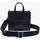 Sacs Femme Sacs porté main Lacoste Mini sac cabas Chantaco en cuir NF4535KL Noir