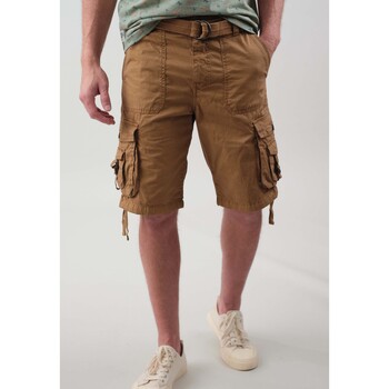 Vêtements Homme Shorts / Bermudas Deeluxe Short HEAVEN Marron