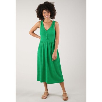 Vêtements Femme Robes Deeluxe Robe ARIA Vert