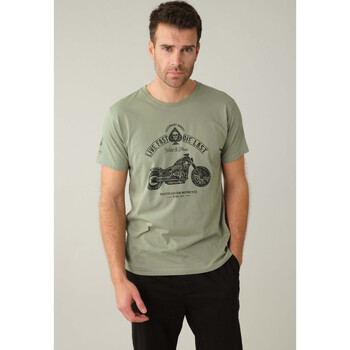 Vêtements Homme T-shirts & Polos Deeluxe T-Shirt PARK Vert