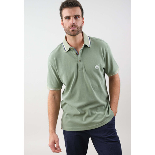 Vêtements Homme T-shirts & Polos Deeluxe Polo CEVICHE Vert