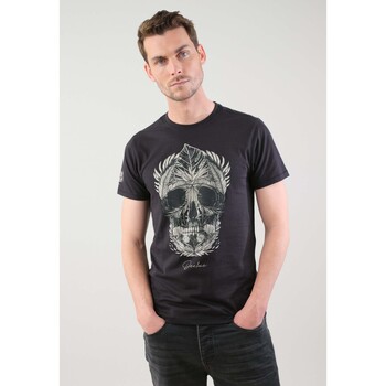 Vêtements Homme Malles / coffres de rangements Deeluxe T-Shirt SULTAN Noir