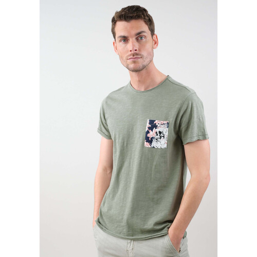 Vêtements Homme T-shirts & Polos Deeluxe T-Shirt MYRTLE Vert