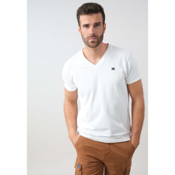 Vêtements Homme Long Sleeve Cricket Polo Shirt Mens Deeluxe T-Shirt YAZEL Blanc