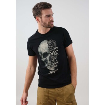 Vêtements Homme Malles / coffres de rangements Deeluxe T-Shirt VEGAS Noir