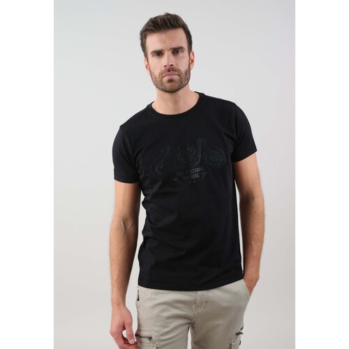Vêtements Homme T-shirts & Polos Deeluxe T-Shirt BERLEY Noir