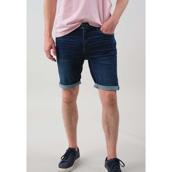 Vêtements Homme Shorts Mom / Bermudas Deeluxe Short ARVIN Bleu