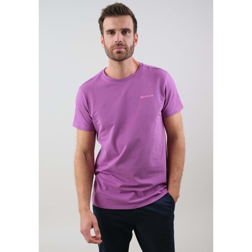 Vêtements Homme Longueur des manches Deeluxe T-Shirt YAZ Violet