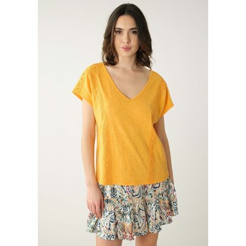 Vêtements Femme T-shirts & Polos Deeluxe T-Shirt NARA Orange