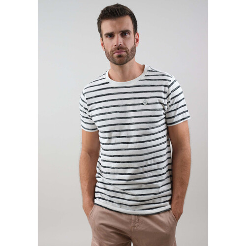 Vêtements Homme T-shirts & Polos Deeluxe T-Shirt DALSO Blanc