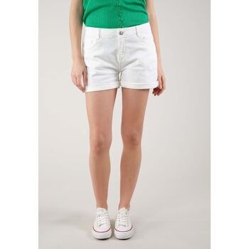 Vêtements Femme Shorts / Bermudas Deeluxe Short CERISE Blanc