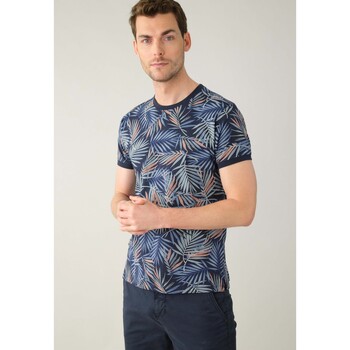 Vêtements Homme Long Sleeve Cricket Polo Shirt Mens Deeluxe T-Shirt CAPIROTADA Bleu
