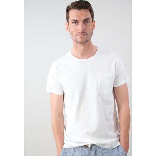 Vêtements Homme T-shirts & Polos Deeluxe T-Shirt TIM Blanc
