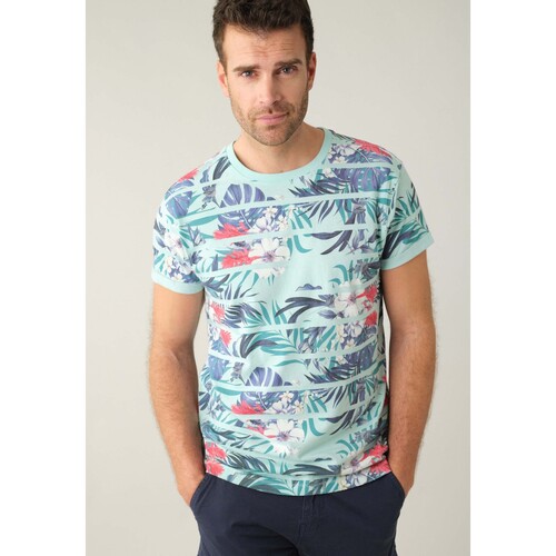 Vêtements Homme Long Sleeve Cricket Polo Shirt Mens Deeluxe T-Shirt CARIBBEAN Bleu
