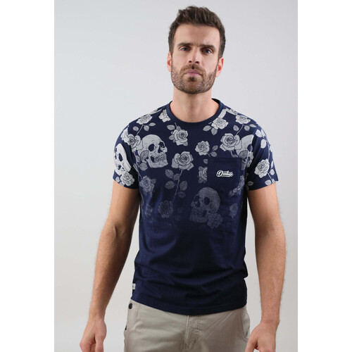 Vêtements Homme Long Sleeve Cricket Polo Shirt Mens Deeluxe T-Shirt HEAVY Bleu