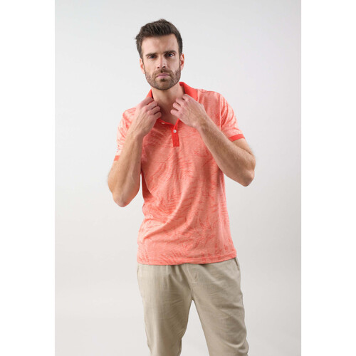 Vêtements Homme T-shirts & Polos Deeluxe Polo TIKITO Orange