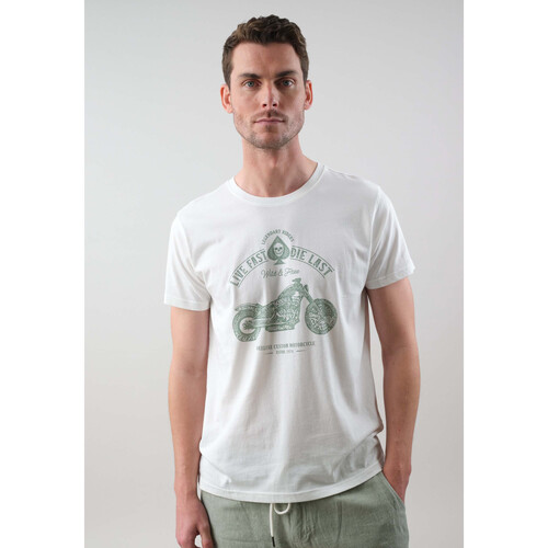 Vêtements Homme T-shirts & Polos Deeluxe T-Shirt PARK Blanc