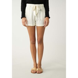 Vêtements Femme Shorts / Bermudas Deeluxe Short MERIDA Blanc