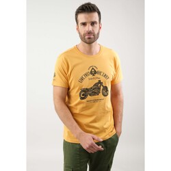 Vêtements Homme T-shirts & Polos Deeluxe T-Shirt PARK Jaune