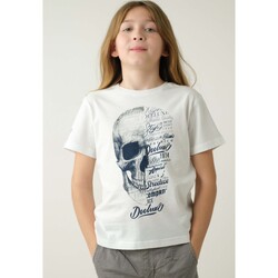 Vêtements Garçon T-shirts & Polos Deeluxe T-Shirt VEGAS Blanc