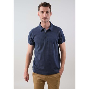 Vêtements Homme Long Sleeve Cricket Polo Shirt Mens Deeluxe Polo RAINLESO Bleu