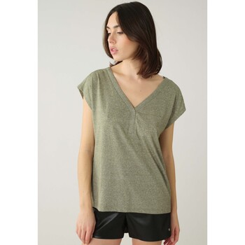 Vêtements Femme T-shirts & Polos Deeluxe T-Shirt MIRKA Vert