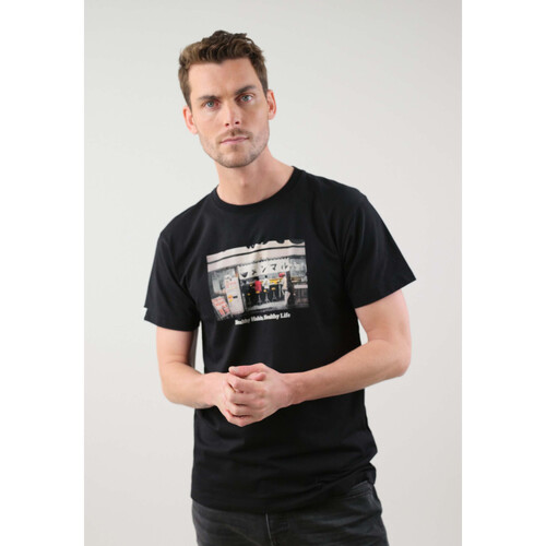 Vêtements Homme T-shirts & Polos Deeluxe T-Shirt JAPAN Noir