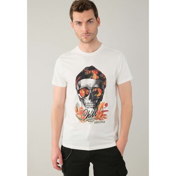 Vêtements Homme T-shirts & Polos Deeluxe T-Shirt JEK Blanc