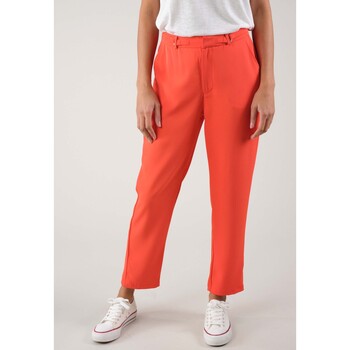 Vêtements Femme Pantalons Deeluxe Pantalon DAKOWI Orange